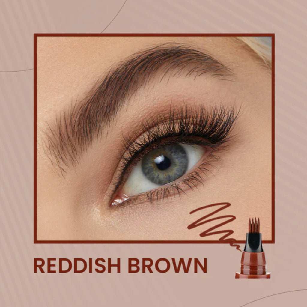 Natural-looking brow and beard definition