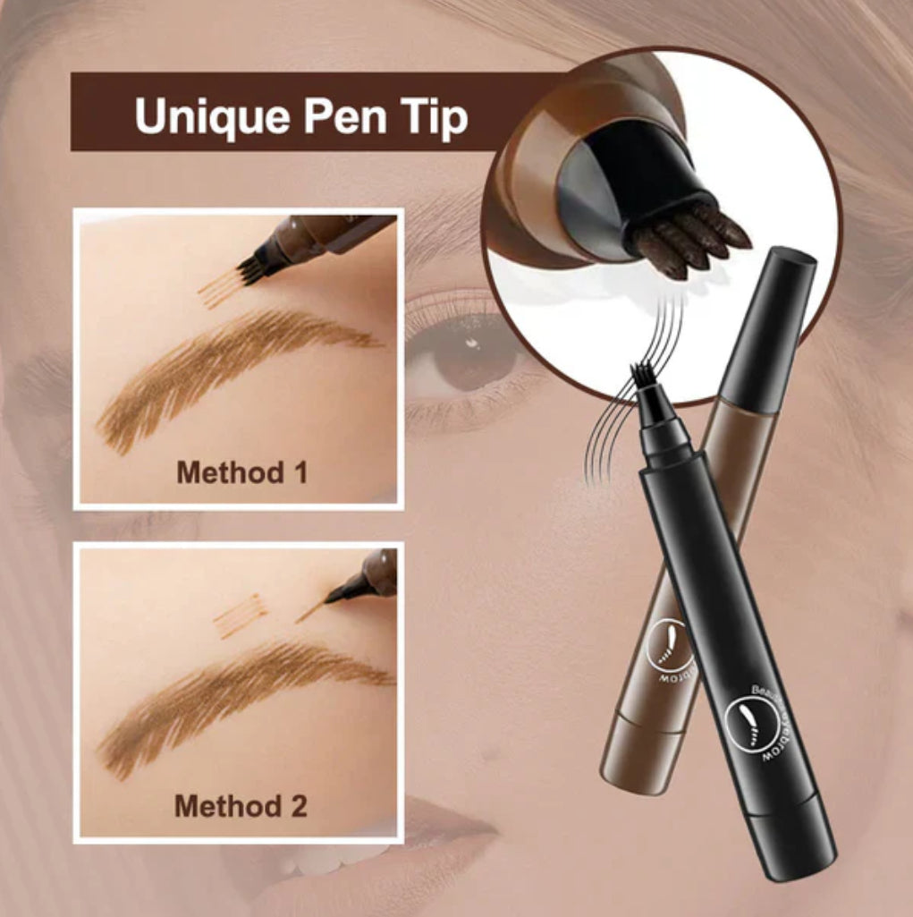 Four-tip pen application detail