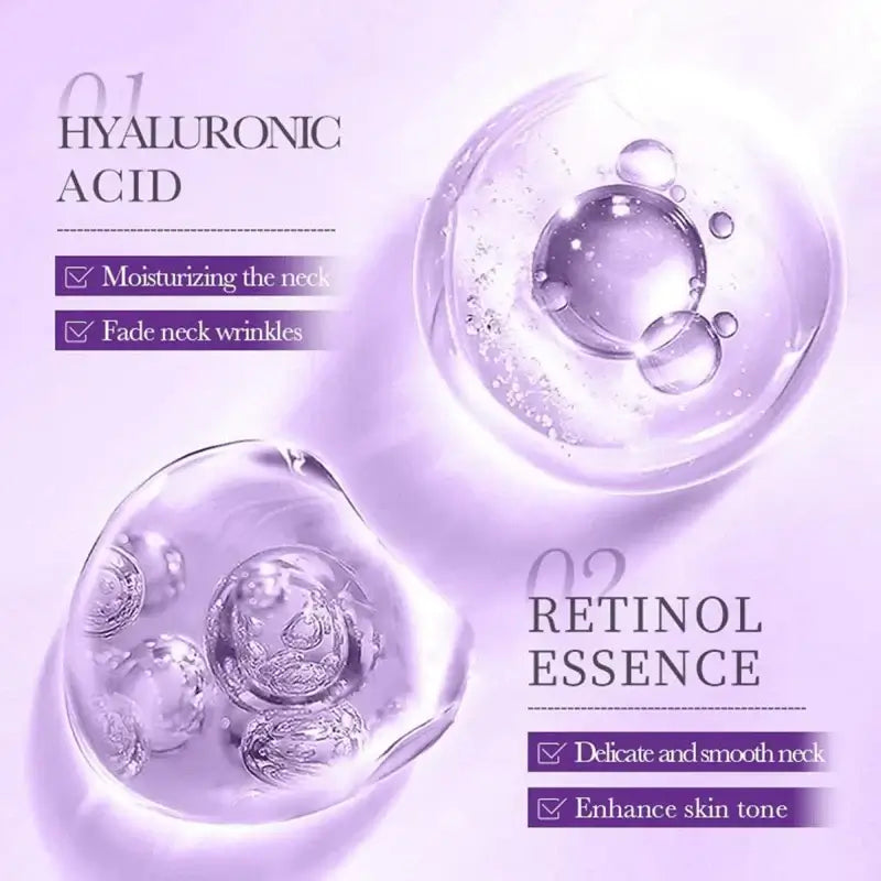 😍 Instant Neck Lift Cream — 🧴 Infused with Retinol & Hyaluronic Acid | Firms the Neck, Reduces Wrinkles & Double Chin