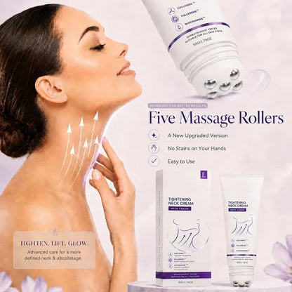 😍 Instant Neck Lift Cream — 🧴 Infused with Retinol & Hyaluronic Acid | Firms the Neck, Reduces Wrinkles & Double Chin