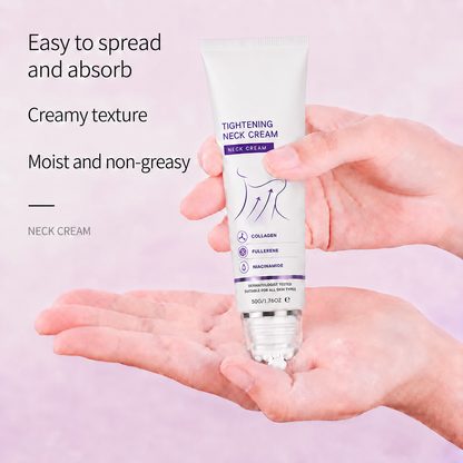 😍 Instant Neck Lift Cream — 🧴 Infused with Retinol & Hyaluronic Acid | Firms the Neck, Reduces Wrinkles & Double Chin