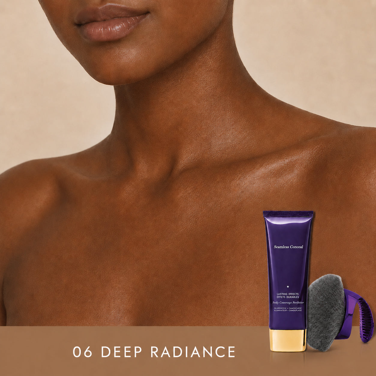 Body Coverage Perfector 3.5oz + X-Large Buffer Brush